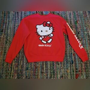 Red Sanrio Hello Kitty Sweatshirt Hybrid Apparel sz Small